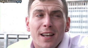 Muscle gay fucks dirty stud in asshole in missionary