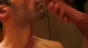 Huge cock blow job and facial