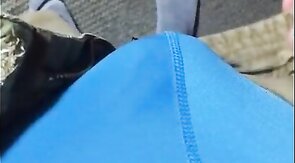 Young guy strips