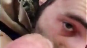 Hungry builder suckin dick n swallowin load 2