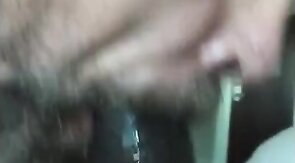Taking Cock at the hotel.