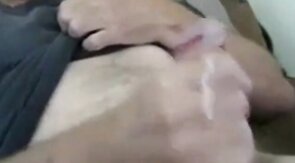 Mustache daddy cumming