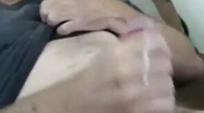 Mustache daddy cumming