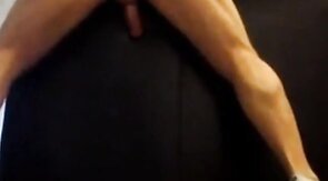 Couch back humping cum