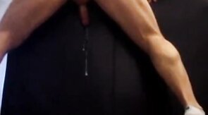 Couch back humping cum