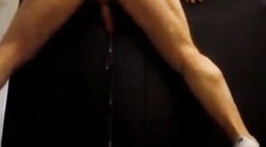 Couch back humping cum