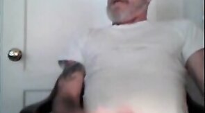 Hung Sexy Rugged Daddy Jack Off 2