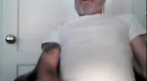 Hung Sexy Rugged Daddy Jack Off 2