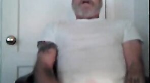 Hung Sexy Rugged Daddy Jack Off 2
