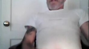 Hung Sexy Rugged Daddy Jack Off 2