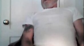 Hung Sexy Rugged Daddy Jack Off 2