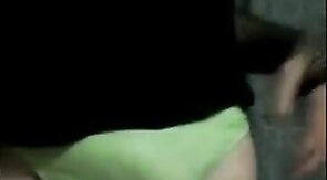 Goth boy strip tease