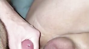 Sexy friend teases my tight ass