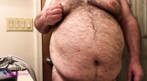 CankleLover belly, breast, and clitty stroking