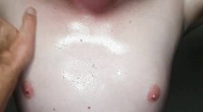 Jamiesroom Jamie lets older guy film and play.