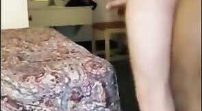 Masked twink fucked by black master