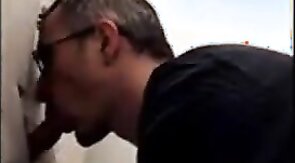 Suck at Dick at my Glory Hole at Home