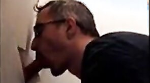 Suck at Dick at my Glory Hole at Home