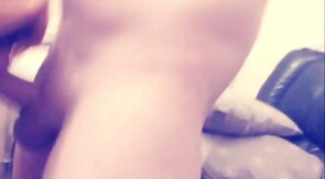 Obedient leashed crossdresser HayleyPetHarley sucks cock