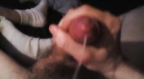 Slim Twink Wank and Cum closeup