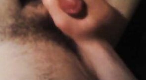 Slim Twink Wank and Cum closeup