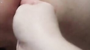 Valentines night ass fisting for him