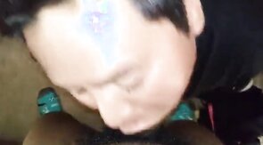 Cub sucking me up
