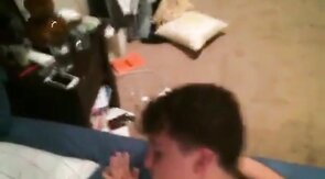 Young smooth boy fucked by older man