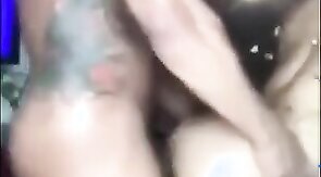 Two hot hunks bareback