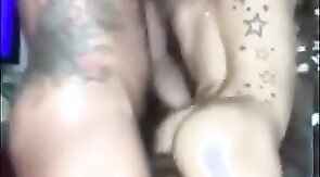 Two hot hunks bareback