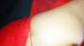 my sissy in red night gown