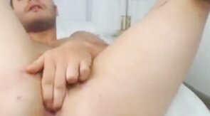 Colombian Fingering his Hole