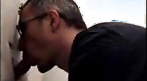 Suck at Dick at my Glory Hole at Home