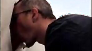 Suck at Dick at my Glory Hole at Home