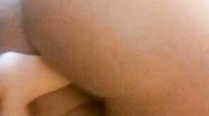 Public bathroom suction dildo!