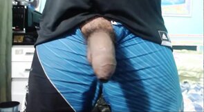 SOFT LATINO UNCUT BIG WET DICK STROKING