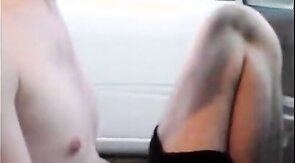 Exhibition Young Guy jacks in traffic