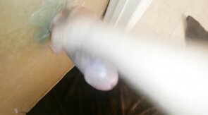 Homemade gloryhole big cock