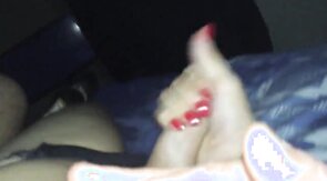 Sissy cums while being fucked