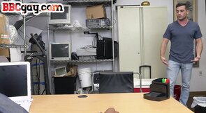 IR handsome bottom nailed by Black top in anal office