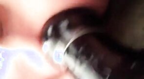 Shaved twink double bang ass streching