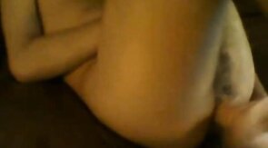 Danish Boy - big dildo in my hairy boy cunt