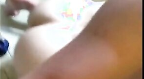 Smooth twink dildo fucks