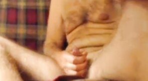 horny grandpa jerking off