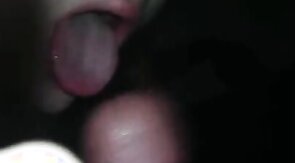 Sissy sucking daddy's cock