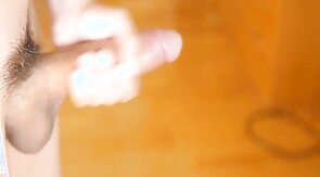 Danish Boy - Creamy cumshot while wearing buttplug