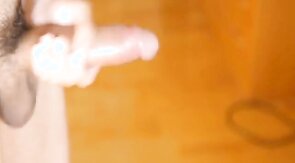 Danish Boy - Creamy cumshot while wearing buttplug