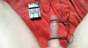 Electrostimulation am See, outdoor. Electro outdoor, German