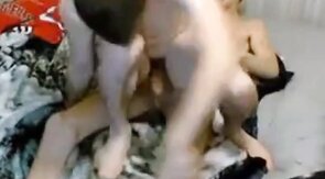 Two Sweet twinks riding bareback on cam