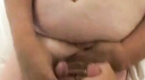 Grandpa And Bear Boy Cummin' Together